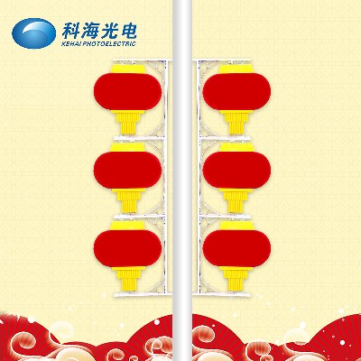 LED扁燈籠串發光大紅燈籠節日連串燈籠led春節景觀燈掛飾廠家批發