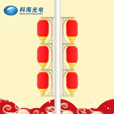 400東瓜三連燈籠串 LED亞克力發光景觀燈籠 大紅喜慶廣告燈籠定制