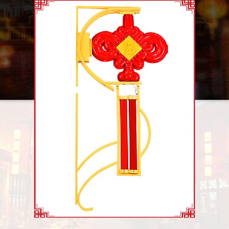 福字中國結 春節喜慶掛件裝飾led發光中國結中國結景觀燈廠家批發